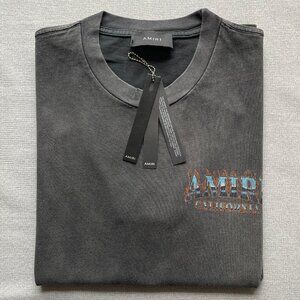 Amiri Men's New Casual Cotton T-shirt Medium Size